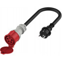 Platinet EV adapter CEE 16A (M) - CEE 32A (F) 22kW (EV_A22C35S)