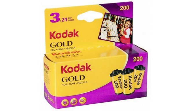 Kodak film Gold 200/24x3