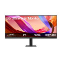LG 34U511A-B | 34" | IPS | 21:9 | 100 Hz | 5 ms | 2560 x 1080 pikslit | 400 cd/m² | HDMI-pordi arv 1