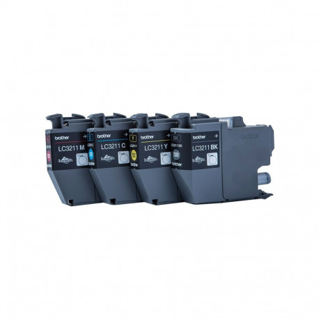 Brother Cartridge Value Pack | LC3211VAL | Ink cartridge | Black, yellow, cyan, magenta