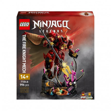 CONSTRUC LEGO THE FIRE KNIGHT MECH 71846