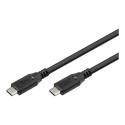 Goobay USB-C™ Cable, USB4™, 240 W, 40 Gbit/s, Power Delivery, 0.5 m, Black | Goobay