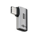 Goobay 74441 USB-C™ Adapter Horizontal 90°, USB4™ | Goobay