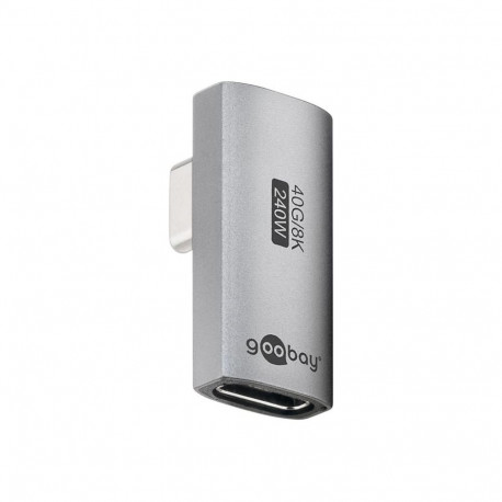 Goobay USB-C adapter 74443 vertikaalne 90° pööratud USB4
