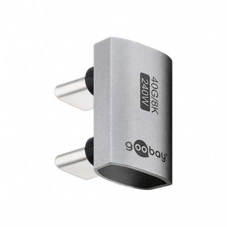 Goobay USB-C adapter 180° U-kujuline, USB4 | 74446