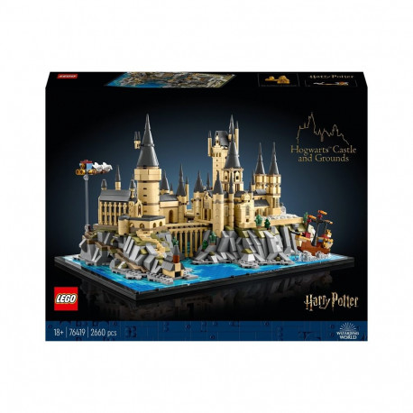 CONSTRUCT HOGWARTS CASTLE AND GROUNDS