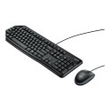 juhtmega klaviatuur ja hiir Logitech MK120, US 920-002562