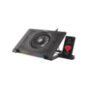 Genesis | Laptop Cooling Pad | OXID 450 | Black | 260 x 360 x 40 mm