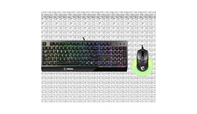 MSI | Vigor GK30 COMBO | Keyboard and Mouse Set | Wired | RGB LED light | US