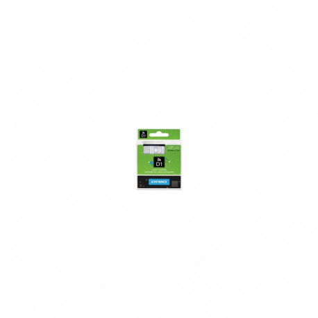 DYMO D1-Schriftband 12mmx7m White auf transparent