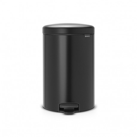 BRABANTIA atkritumu tvertne ar pedāli NewIcon 20 l Matt Black 8710755114106