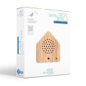 Zwitscherbox Satellite Red Cardinal singing box - nest (Wood)
