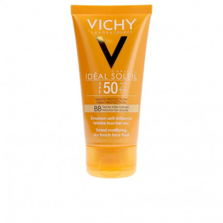 Päikesekaitse koos Värviga Vichy Idéal Soleil Naturaalne Spf 50 50 ml