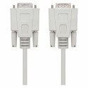 Cable NANOCABLE 10.14.0202 PUERTO SERIE DB9 RS232 1,8 M