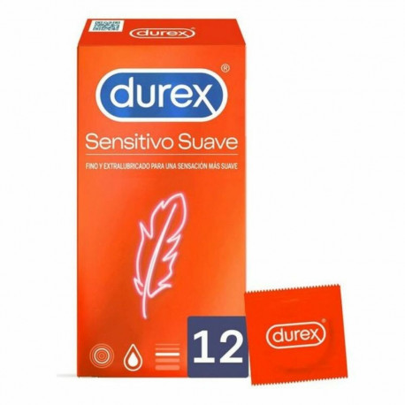 Kondoomid Durex Sensitivo Suave Ø 5,6 cm (12 uds)