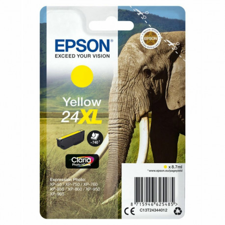 Originaalne Tindikassett Epson 8,7 ml-10 ml Kollane