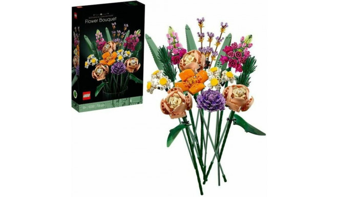Playset Lego Flower Bouquet Adults 756 Pieces