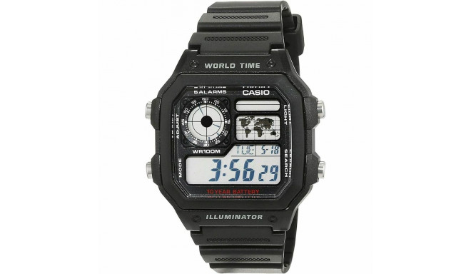 Meeste Kell Casio AE-1200WH-1AVEF Must
