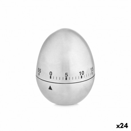 Kitchen Timer Kinvara MTM-002P MTM-002P 6 x 7,5 x 6 cm Egg (24 Units)