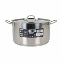 Casserole with Lid Quttin Hotel Steel ø 32 x 18 cm (2 Units)