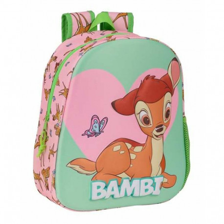 3D School Bag Disney Bambi 27 x 33 x 10 cm