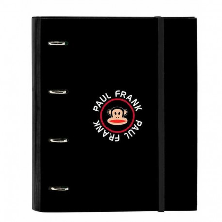 Ring binder Paul Frank Campers Black 27 x 32 x 3,5 cm