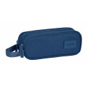 Double Carry-all Safta Basic Navy Blue 21 x 8 x 6 cm Double Carry-all Safta Basic Navy Blue 21 x 8 x 6 cm