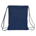 Backpack with Strings Safta Navy Navy Blue 35 x 40 x 1 cm