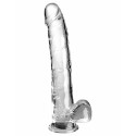Realistlik dildo Pipedream - King Cock Läbipaistev Realistlik dildo Pipedream - King Cock Läbipaistev