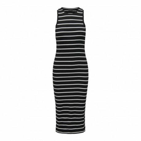 Dress Only Onlbelfast Stripe Black - M