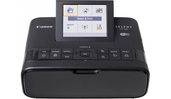 Canon photo printer Selphy CP-1300, black