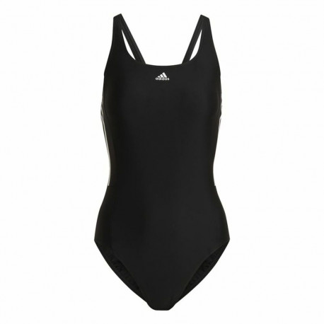 Women’s Bathing Costume Adidas 3S Mid Suit Black - 32