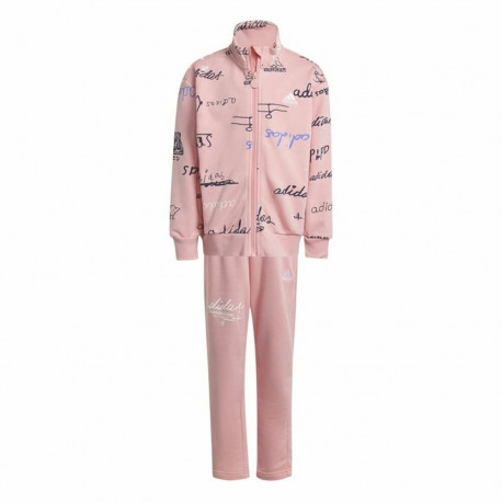 Women's Tracksuit Adidas Brand Love Little niña Rosa Pink - 4-5 Years