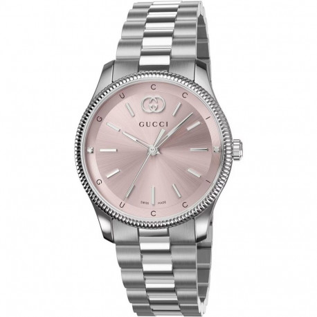 Ladies' Watch Gucci YA1265061 Silver