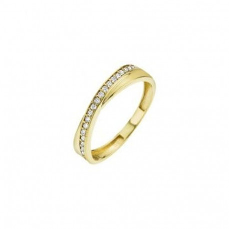 Ladies' Ring Lotus AF00016/12 Golden 12
