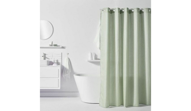 Shower Curtain TODAY Green Vert Polyester 180 x 200 cm (12 Units)