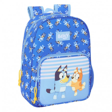 School Bag Bluey Let's play Blue 26 x 34 x 11 cm