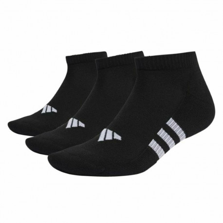 Socks Adidas Prf Cush Low  Black 3 Units - 37-39