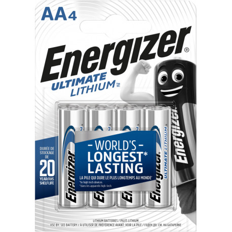Energizer patarei Ultimate Lithium AA/LR6 1,5V 4tk