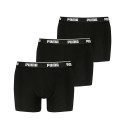 Men's Boxer Shorts Puma 701234187 001 Black 3 Units - M