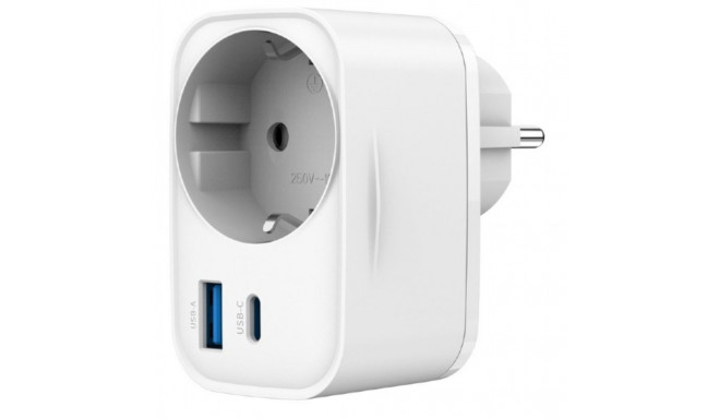 Seinalaadija GEMBIRD TA-ACPDQC20-01-W