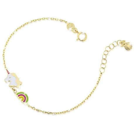 Girl's Bracelet leBebe PMG073 Golden