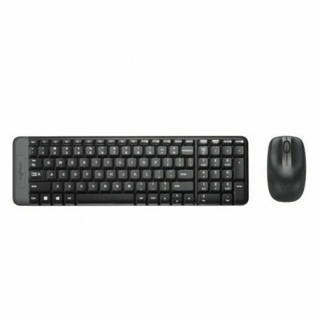 Keyboard Logitech 920-008318 Black Spanish Qwerty