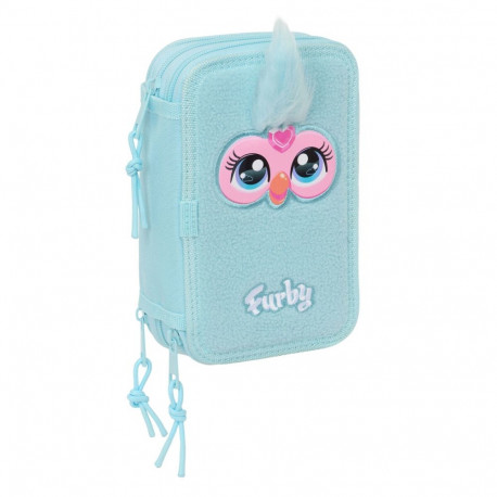 Kolmepoolne pinal Furby Sinine 12,5 x 19,5 x 5,5 cm 37 Tükid, osad