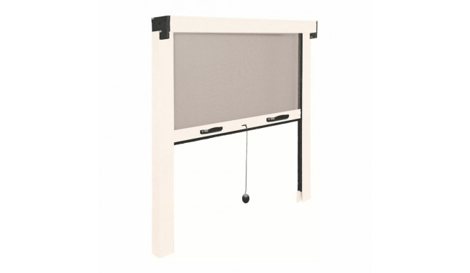 Mosquito net IRS White 140 x 140 cm Aluminium Fibreglass Windows Roll-up