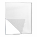 Mosquito net IRS White 130 x 150 cm Fibreglass Windows adhesive