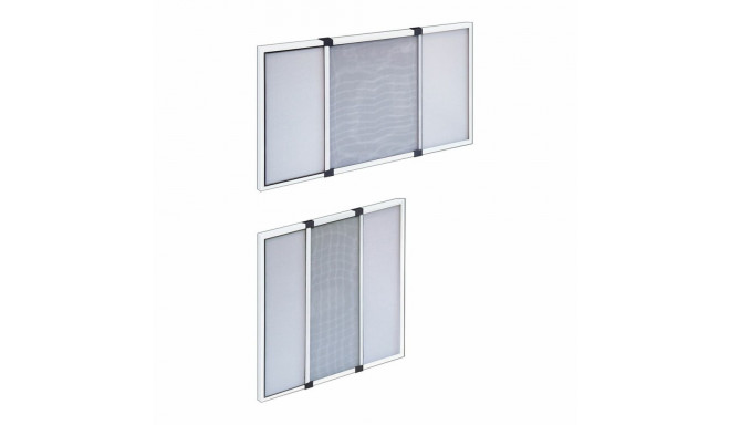 Mosquito net IRS White 70 x 50 cm Windows Extendable (2 Units)