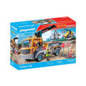 Kraanaga veoauto Playmobil 71750 Sinine