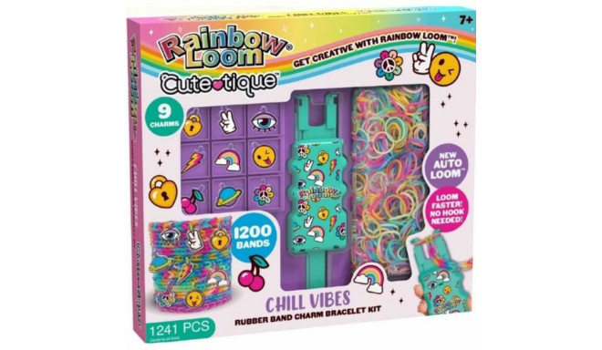 Glass beads Bandai Rainbow Loom Cute Tique