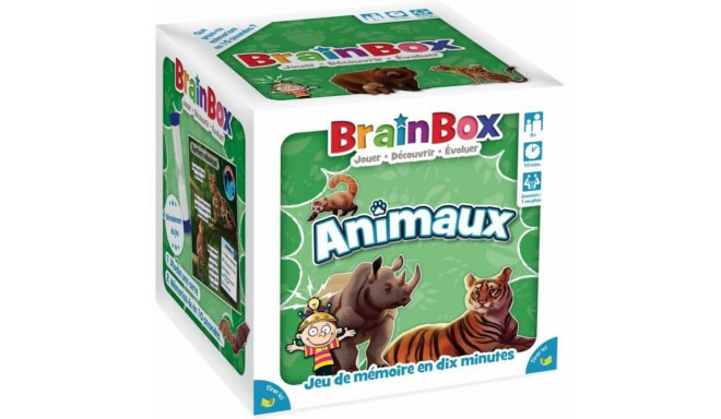 Hariv mäng kolm ühes Asmodee BrainBox - Animales